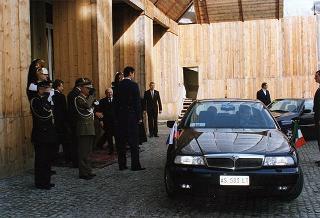 Incontro, scambio di onorificenze e successivo pranzo in onore del Presidente della Repubblica Slovacca e della signora Kovac