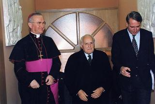 Roma, Chiesa di S. Caterina in Largo Magnanapoli: intervento del Presidente della Repubblica alla celebrazione della S. Messa in onore della Beata Vergine Maria della Divina Provvidenza, Patrona dell'Associazione nazionale commissariato militare
