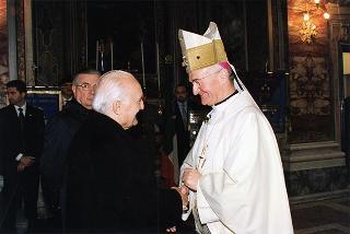 Roma, Chiesa di S. Caterina in Largo Magnanapoli: intervento del Presidente della Repubblica alla celebrazione della S. Messa in onore della Beata Vergine Maria della Divina Provvidenza, Patrona dell'Associazione nazionale commissariato militare
