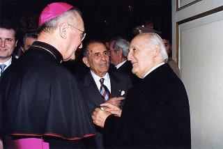 Roma, Chiesa di S. Caterina in Largo Magnanapoli: intervento del Presidente della Repubblica alla celebrazione della S. Messa in onore della Beata Vergine Maria della Divina Provvidenza, Patrona dell'Associazione nazionale commissariato militare