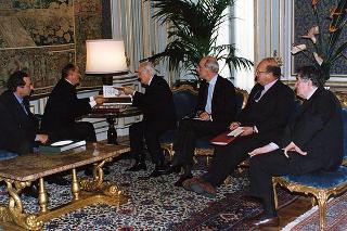 Vincenzo e Claudio Guerra, per presentare due volumi dedicati agli italiani, emigrati in Canada e negli Stati Uniti, divenuti famosi grazie al loro lavoro
