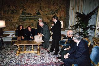 Arch. Raffaele Sirica, presidente del Consiglio nazionale degli architetti, con il nuovo Consiglio nazionale dell'Ordine
