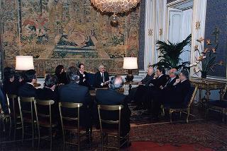 Arch. Raffaele Sirica, presidente del Consiglio nazionale degli architetti, con il nuovo Consiglio nazionale dell'Ordine