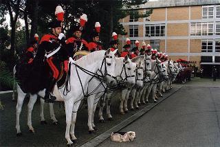 Roma: intervento del Presidente della Repubblica all'inaugurazione dell'anno accademico 1997-1998 della Scuola sottufficiali Carabinieri