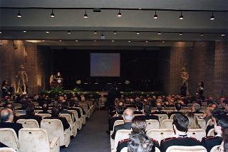 Roma: intervento del Presidente della Repubblica all'inaugurazione dell'anno accademico 1997-1998 della Scuola sottufficiali Carabinieri