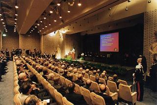 Roma: intervento del Presidente della Repubblica all'inaugurazione dell'anno accademico 1997-1998 della Scuola sottufficiali Carabinieri