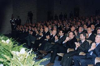 Roma: intervento del Presidente della Repubblica all'inaugurazione dell'anno accademico 1997-1998 della Scuola sottufficiali Carabinieri