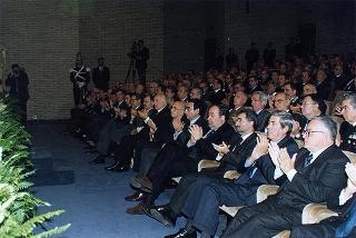 Roma: intervento del Presidente della Repubblica all'inaugurazione dell'anno accademico 1997-1998 della Scuola sottufficiali Carabinieri