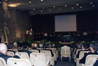 Roma: intervento del Presidente della Repubblica all'inaugurazione dell'anno accademico 1997-1998 della Scuola sottufficiali Carabinieri