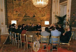 Tom Benettollo, presidente dell'ARCI, nuova associazione, con alcuni esponenti