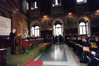 Roma, Palazzo della Cancelleria: intervento del Presidente della Repubblica al Seminario internazionale "Ripensiamo l'Europa: dal primo dopoguerra al rilancio dell'unione politica"