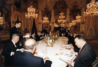 Incontro e colazione con il Presidente della Repubblica Tunisina Zine El Abidine Ben Ali