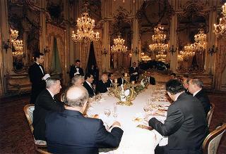 Incontro e colazione con il Presidente della Repubblica Tunisina Zine El Abidine Ben Ali