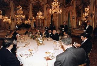 Incontro e colazione con il Presidente della Repubblica Tunisina Zine El Abidine Ben Ali