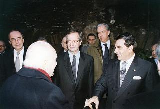 Roma, Castel Sant'Angelo: intervento del Presidente della Repubblica, con il Presidente tunisino, all'inaugurazione della Mostra "Splendori e tradizioni della Tunisia a Roma"