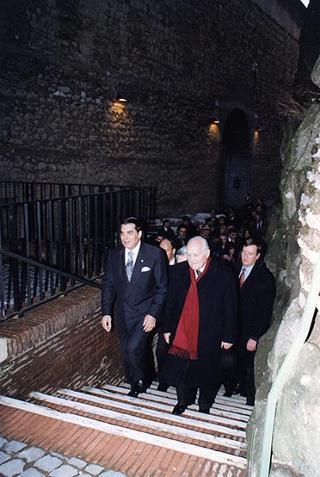 Roma, Castel Sant'Angelo: intervento del Presidente della Repubblica, con il Presidente tunisino, all'inaugurazione della Mostra "Splendori e tradizioni della Tunisia a Roma"