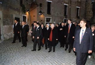 Roma, Castel Sant'Angelo: intervento del Presidente della Repubblica, con il Presidente tunisino, all'inaugurazione della Mostra "Splendori e tradizioni della Tunisia a Roma"