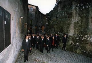 Roma, Castel Sant'Angelo: intervento del Presidente della Repubblica, con il Presidente tunisino, all'inaugurazione della Mostra "Splendori e tradizioni della Tunisia a Roma"