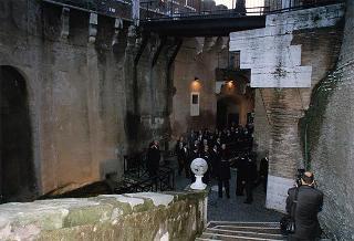 Roma, Castel Sant'Angelo: intervento del Presidente della Repubblica, con il Presidente tunisino, all'inaugurazione della Mostra "Splendori e tradizioni della Tunisia a Roma"
