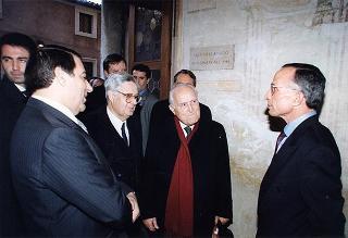 Roma, Castel Sant'Angelo: intervento del Presidente della Repubblica, con il Presidente tunisino, all'inaugurazione della Mostra "Splendori e tradizioni della Tunisia a Roma"