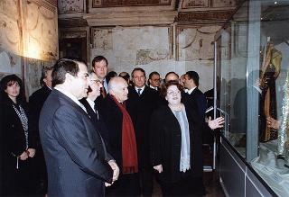 Roma, Castel Sant'Angelo: intervento del Presidente della Repubblica, con il Presidente tunisino, all'inaugurazione della Mostra "Splendori e tradizioni della Tunisia a Roma"