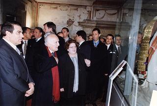 Roma, Castel Sant'Angelo: intervento del Presidente della Repubblica, con il Presidente tunisino, all'inaugurazione della Mostra "Splendori e tradizioni della Tunisia a Roma"