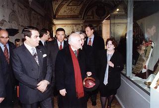 Roma, Castel Sant'Angelo: intervento del Presidente della Repubblica, con il Presidente tunisino, all'inaugurazione della Mostra "Splendori e tradizioni della Tunisia a Roma"