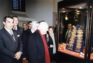 Roma, Castel Sant'Angelo: intervento del Presidente della Repubblica, con il Presidente tunisino, all'inaugurazione della Mostra "Splendori e tradizioni della Tunisia a Roma"