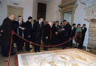 Roma, Castel Sant'Angelo: intervento del Presidente della Repubblica, con il Presidente tunisino, all'inaugurazione della Mostra "Splendori e tradizioni della Tunisia a Roma"