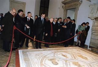 Roma, Castel Sant'Angelo: intervento del Presidente della Repubblica, con il Presidente tunisino, all'inaugurazione della Mostra "Splendori e tradizioni della Tunisia a Roma"