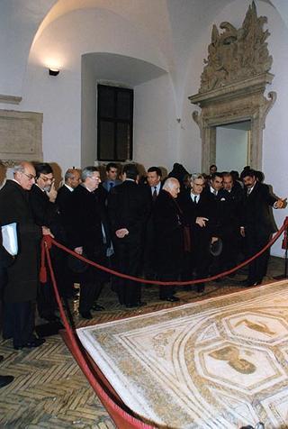 Roma, Castel Sant'Angelo: intervento del Presidente della Repubblica, con il Presidente tunisino, all'inaugurazione della Mostra "Splendori e tradizioni della Tunisia a Roma"