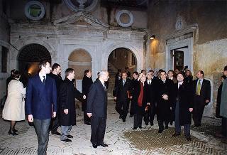 Roma, Castel Sant'Angelo: intervento del Presidente della Repubblica, con il Presidente tunisino, all'inaugurazione della Mostra "Splendori e tradizioni della Tunisia a Roma"