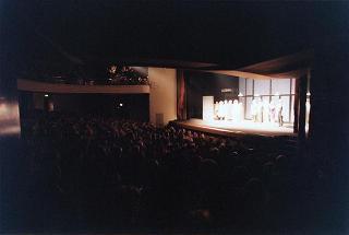 Roma, Teatro Eliseo: intervento del Presidente della Repubblica alla rappresentazione del dramma Morte di un commesso viaggiatore di Arthur Miller