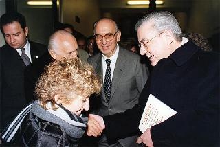 Roma, Teatro Eliseo: intervento del Presidente della Repubblica alla rappresentazione del dramma Morte di un commesso viaggiatore di Arthur Miller