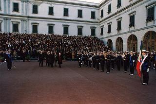 Accademia Navale di Livorno: intervento del Presidente della Repubblica alla cerimonia di giuramento degli allievi sottufficiali