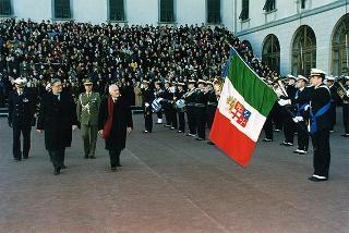 Accademia Navale di Livorno: intervento del Presidente della Repubblica alla cerimonia di giuramento degli allievi sottufficiali