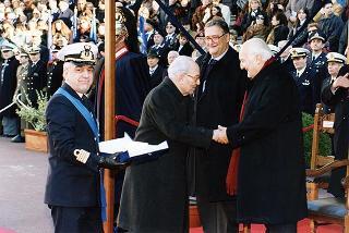 Accademia Navale di Livorno: intervento del Presidente della Repubblica alla cerimonia di giuramento degli allievi sottufficiali