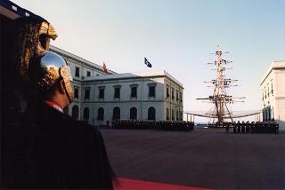 Accademia Navale di Livorno: intervento del Presidente della Repubblica alla cerimonia di giuramento degli allievi sottufficiali