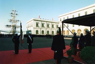 Accademia Navale di Livorno: intervento del Presidente della Repubblica alla cerimonia di giuramento degli allievi sottufficiali