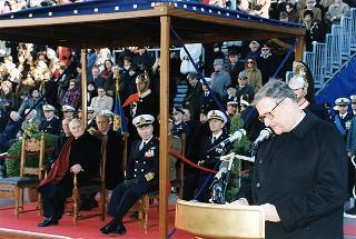 Accademia Navale di Livorno: intervento del Presidente della Repubblica alla cerimonia di giuramento degli allievi sottufficiali