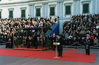 Accademia Navale di Livorno: intervento del Presidente della Repubblica alla cerimonia di giuramento degli allievi sottufficiali