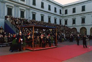 Accademia Navale di Livorno: intervento del Presidente della Repubblica alla cerimonia di giuramento degli allievi sottufficiali