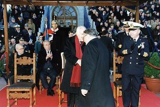 Accademia Navale di Livorno: intervento del Presidente della Repubblica alla cerimonia di giuramento degli allievi sottufficiali