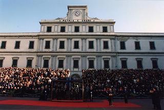 Accademia Navale di Livorno: intervento del Presidente della Repubblica alla cerimonia di giuramento degli allievi sottufficiali