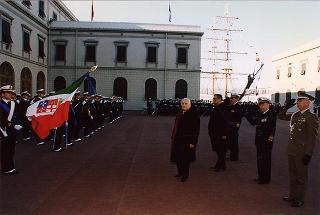Accademia Navale di Livorno: intervento del Presidente della Repubblica alla cerimonia di giuramento degli allievi sottufficiali