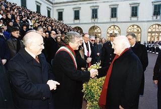 Accademia Navale di Livorno: intervento del Presidente della Repubblica alla cerimonia di giuramento degli allievi sottufficiali