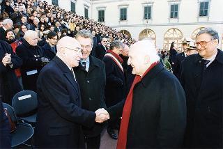Accademia Navale di Livorno: intervento del Presidente della Repubblica alla cerimonia di giuramento degli allievi sottufficiali