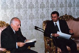 Denis Zigante, presidente della Federazione delle Associazioni degli esuli istriani, fiumani, dalmati, con gli esponenti delle predette Associazioni
