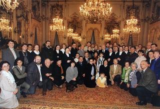 Incontro con Madre Maria Emanuela Jacovone, Vicaria generale delle Suore Missionarie di Gesù Eterno Sacerdote, con una delegazione di aderenti al "Movimento Apostolico Nuovi"