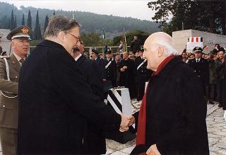 Mignano Montelungo (Caserta): intervento del Presidente della Repubblica alla cerimonia celebrativa del 54° anniversario della Battaglia di Monte Lungo